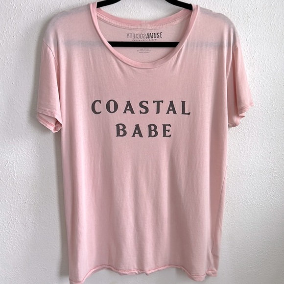 Amuse Society Tops - Amuse Society Coastal Babe Tee